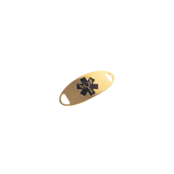 Essentials GOLD Oval - Medical ID Tags