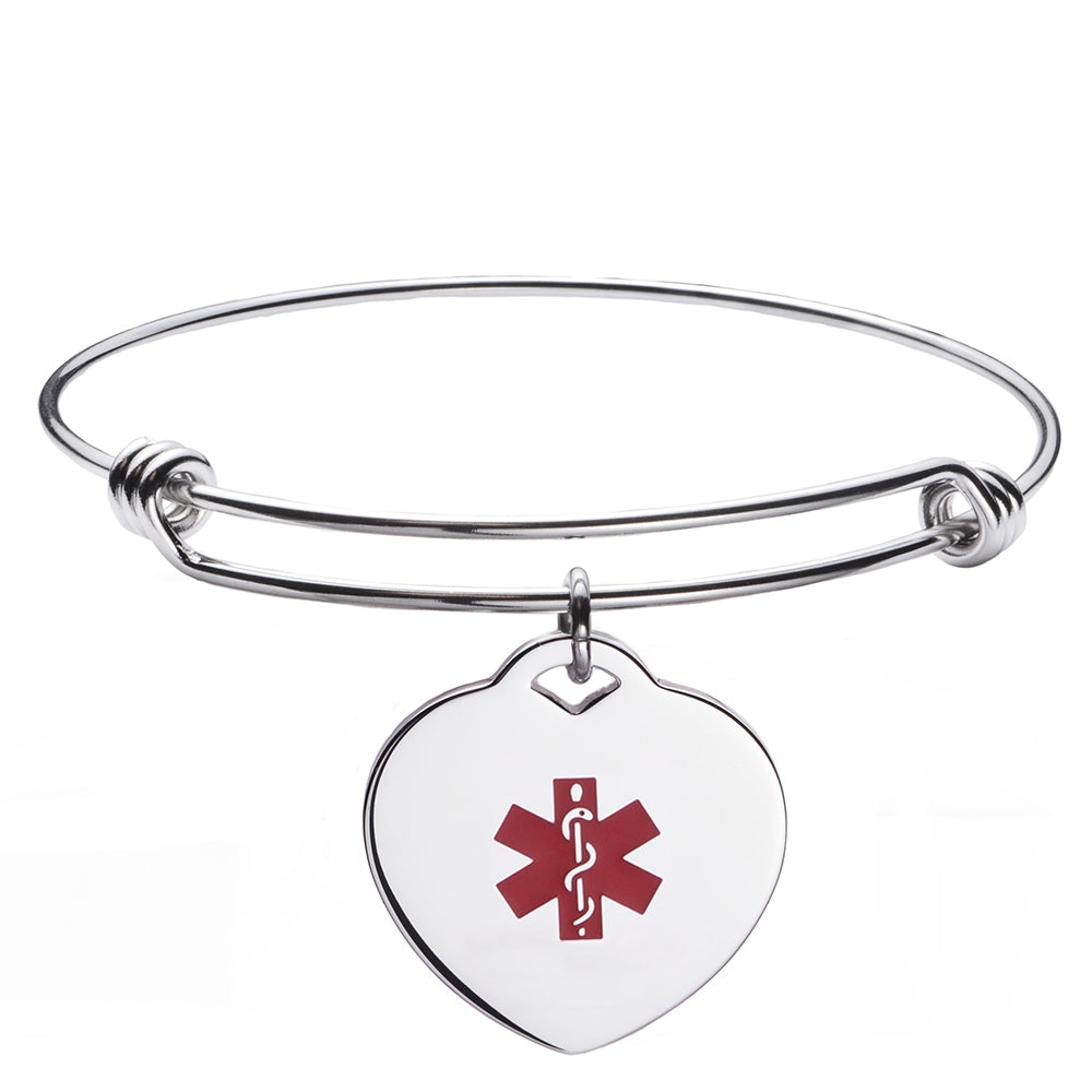 Salamanca Style Medical Alert Bracelet oval medallion - Emergency ID  Australia
