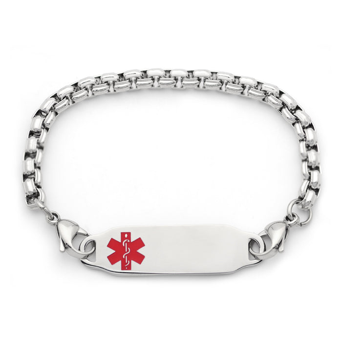 Landon Box Medical ID Bracelet