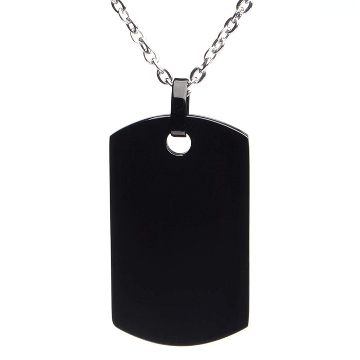Taylor Medical Necklace Pendant - BLACK