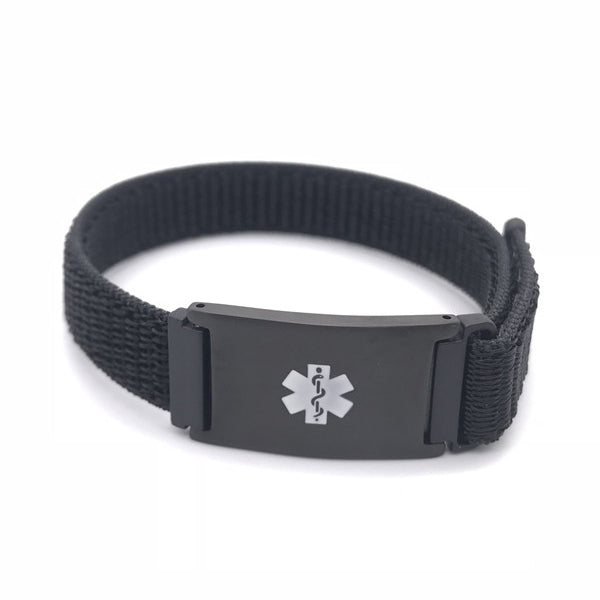 Velcro medical 2025 alert bracelet